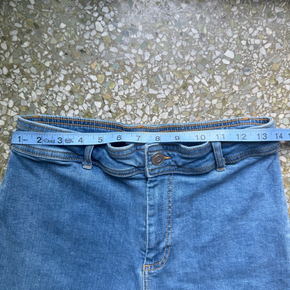 Avec Les Filles Wide Leg High Rise Jeans (Size 28) - Picture 6 of 9
